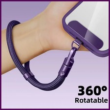 360 Degree Rotatable Phone Wrist Straps Adjustable Short Phone Lanyard
