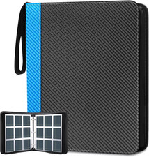 9 Pockets Trading Card Binder, 900 Pockets Baseball Card Binder with Sleeves an