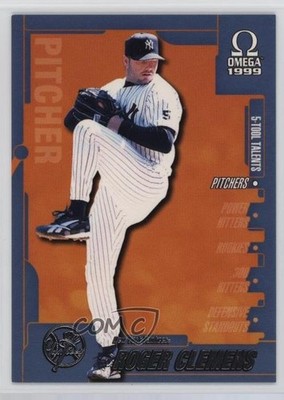 1999 Pacific Omega 5-Tool Talents Roger Clemens #5 o7m
