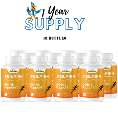 Feilaira- Joint Health Support- 12 Bottles- 720 Capsules