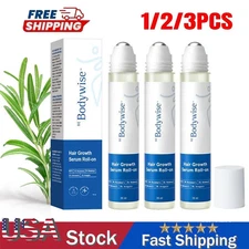 3PC NEW Be Bodywise Rosemary Hair Growth Serum 25ML  | 3% Redensyl & 2% Anagain