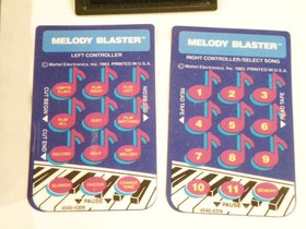 Vintage Mattel Intellivision ECS Video Game Melody Blaster Working Complete