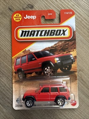 2026 Matchbox 1994 Jeep Cherokee Sport Red   In Hand 114/125 Vhtf