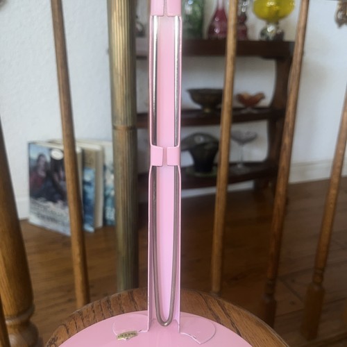 Vintage Cabbage Patch Kid Doll Pink Metal Adjustable Display Stand Applause 80s - Imagen 4 de 12