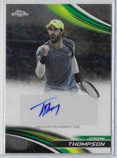 2025 Topps Chrome Tennis Jordan Thompson Base Auto Autograph