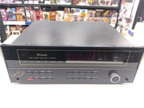 MCINTOSH MR7082 AM/FM Stereo Tuner Vintage Digital Audio Works Tested OM04 7.5