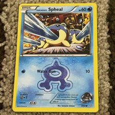 Team Aqua's Spheal 3/34 Common Double Crisis Pokemon NM