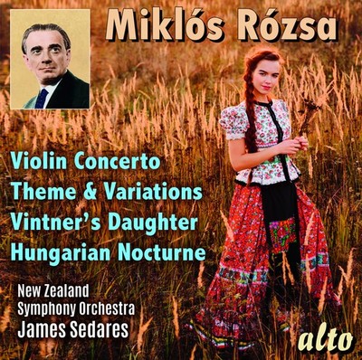 New Zealand Symphony - Miklos Rozsa: Violin Concerto; Theme, Variations & Finale
