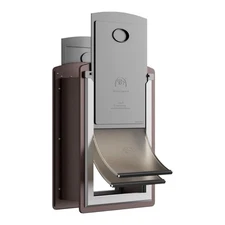 Decormax Cat Door for Wall, Energy Efficient Pet Door with Telescoping Tunnel