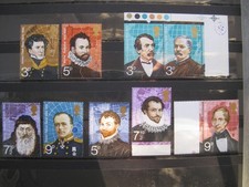 GB 1972 & 1973 British Explorers SG923-927, 897-900 Complete Sets  MNH