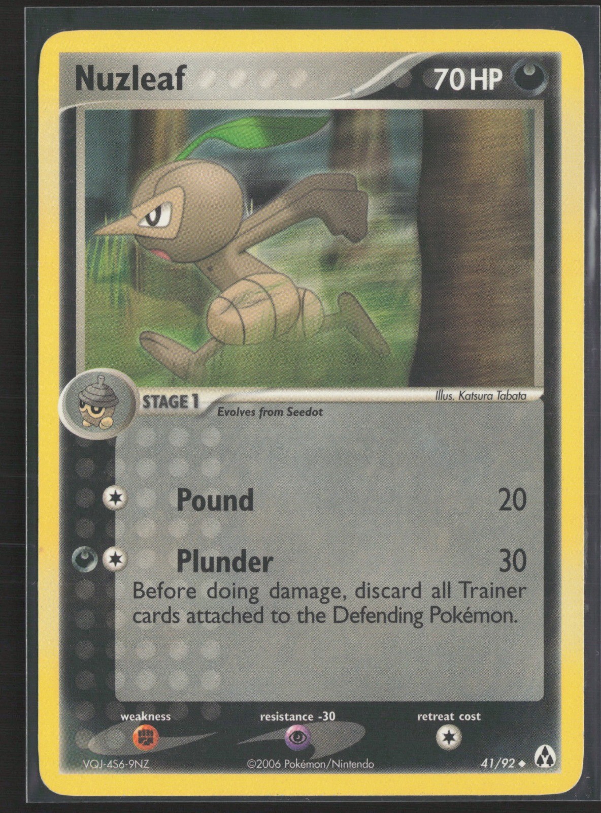 Nuzleaf 41/92 - EX Legend Maker - MP