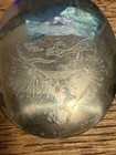 Vintage Sterling Silver Ortiz Designs Engraved Pendant Santa Fe New Mexico — photo 4
