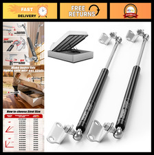 20" 45Lb Gas Strut with Brackets Medium Lift for Kitchen, Toolbox Cabinet -