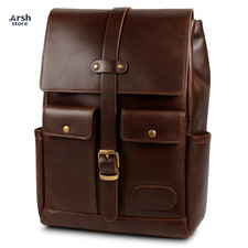 Professional Chef Backpack | Dark Brown Leather Culinary Tool Bag