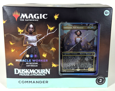 mtg horror commander precon Amazon.com: Magic: The Gathering Duskmourn: House of Horror Commander Deck  Bundle main image 0
