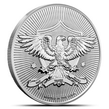 1 oz BGASC Silver Round (New) 85.01 per troy oz