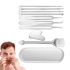Blackhead Whitehead Remover Tool Kit Pimple Spot Extractor Kit Stainless Steel