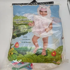 Magical Unicorn Costume Infant Baby 0-9 Months
