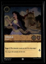 Disney Lorcana Ursula's Return Ursula Vanessa Foil 25/204