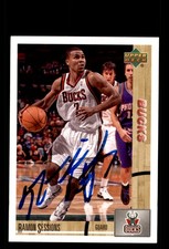 Signed Basketball Card Auto Ramon Sessions 2008-09 Upper Deck Lineage #188 Bucks