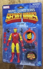 Marvel Legends Secret Wars Iron Man Action Figure Retro Hasbro NEW & SEALED