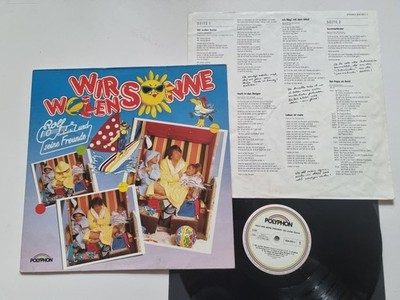 Rolf Zuckowski Und Seine Freunde - Wir Wollen Sonne Vinyl LP Germany