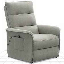 Fauteuil Relax Électrique X1AG-V2-EU, Gris Clair - A