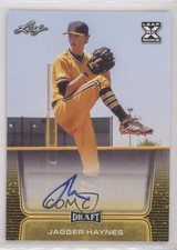 2020 Leaf Draft Auto Gold Jagger Haynes #BA-JH1 Auto 0f6