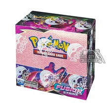 pokmon tcg sword & shield fusion strike booster display box Pokemon Trading Card Game: Discover new power combos and a wide range of Pokmon with the Pokmon TCG Fusion Strike Booster Pack Pokemon TCG: Sword & Shield
