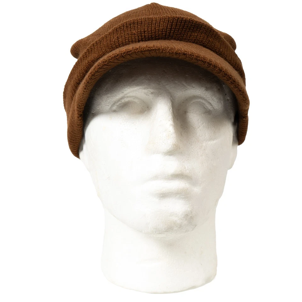 Original US Army Red Wing Shoes Jeep Cap - Dark Coyote- Genuine Military Surplus - Image 2 of 4