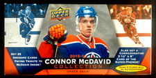 NHL 2015-16 UPPER DECK CONNOR McDAVID COLLECTION FACTORY BOX (OPEN BOX) NRMINT+