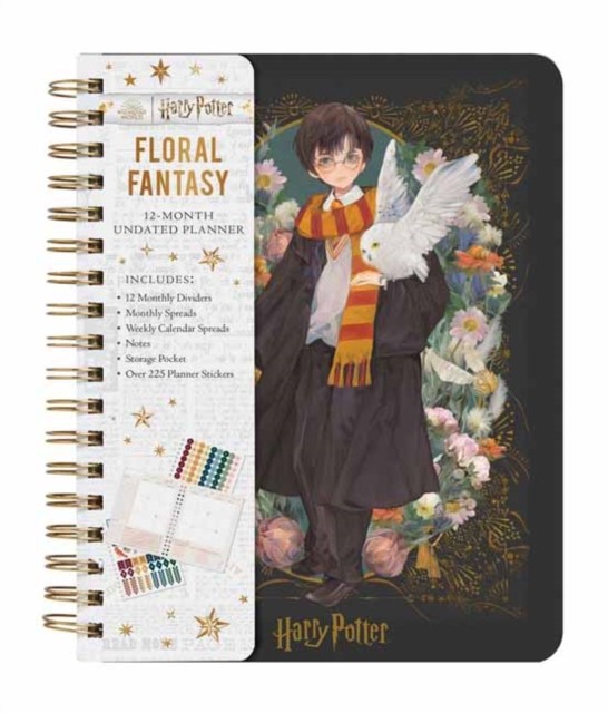 Harry Potter: Floral Fantasy 12-Month Undated Planner by Insight Editions - Image 6