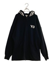 Y-3 M CH1 FULL-ZIP HOODIE Size: S Black HG6072 Men