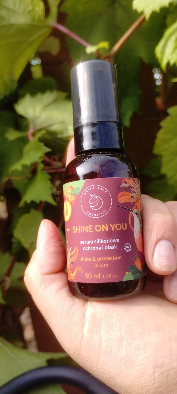 Hairy Tale Cosmetics SHINE ON YOU serum silikonowe protection serum for hair UV