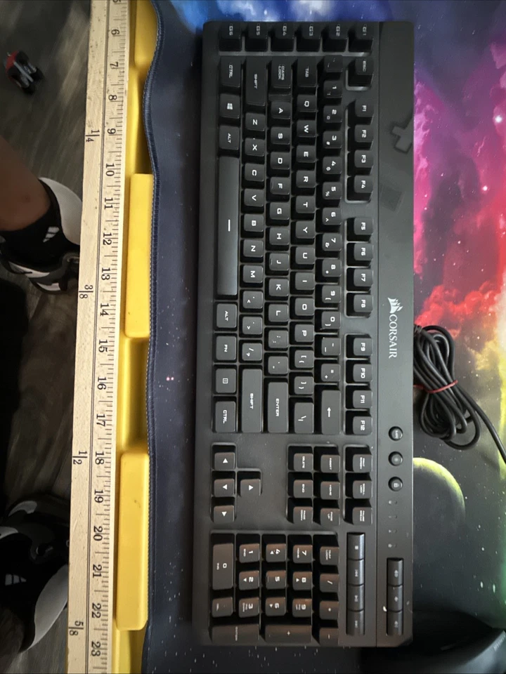 Corsair K55 RGB Wired Keyboard + Harpoon Wired Mouse 35 Inch Custom Mouse Pad! - Image 4 of 4