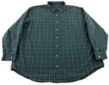 Polo Ralph Lauren Men's Sz. 4XB Big Plaid Long Sleeve Button Up