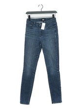 Paige Women's Jeans W 26 in Blue Cotton with Rayon, Spandex Skinny