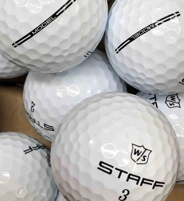 Wilson STAFF MODEL Golfbälle - PEARL / GRADE A - von Ace Golfbälle  ️ o  