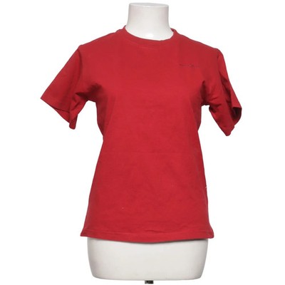 North Ice, T-shirt, Größe: XXS, Rot, Baumwolle/Elasthan, Einfarbig, Damen #XEa