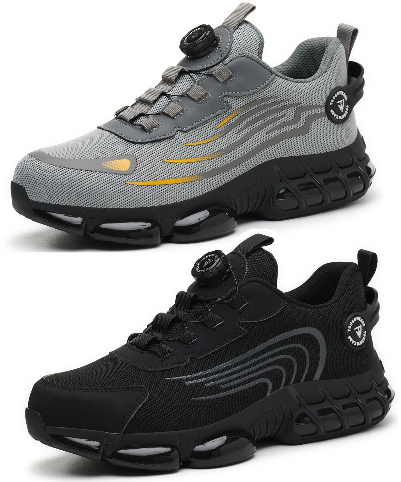 Mens Womens Safety Trainers Steel Toe Cap Work Boots Lightweight Hiking Shoes
Opens in a new window