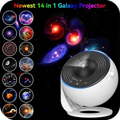 LED Sternenhimmel Projektor Lampe Galaxy Nebula Star Erde Planetarium Nachtlicht