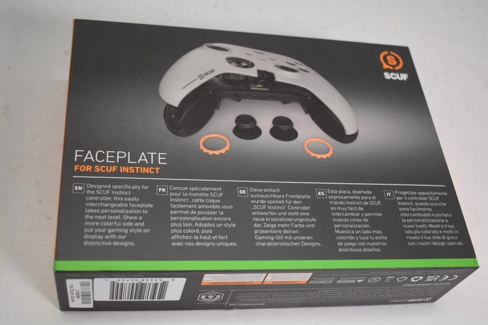 Scuff Instinct Faceplate Solid Blue Controller Cover Plate for Xbox New - Image 3 of 4