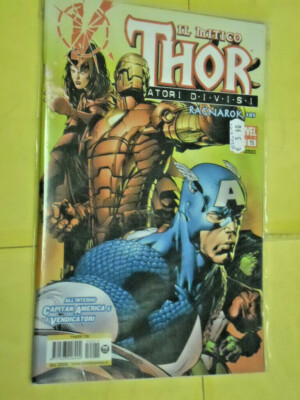  MYTHICAL THOR- N°75 d- divided avengers- YEAR 2005- MARVEL PANINI COMICS