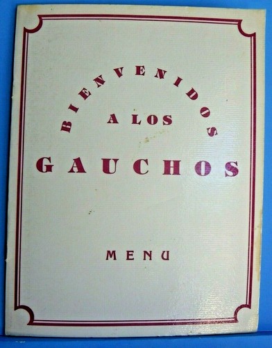 Churrasquería argentina Los Gauchos en Los Ángeles, aprox. Menú coleccionable - Imagen 1 de 5