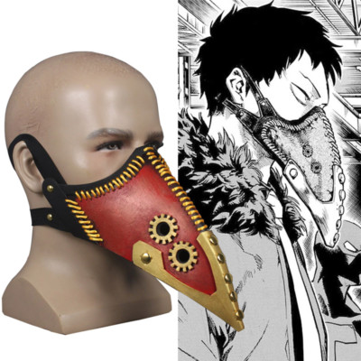 pics Plague Doctor My Hero Academia us anime my hero academia overhaul mask crow mouth plague doctor steampunk mask ebay
