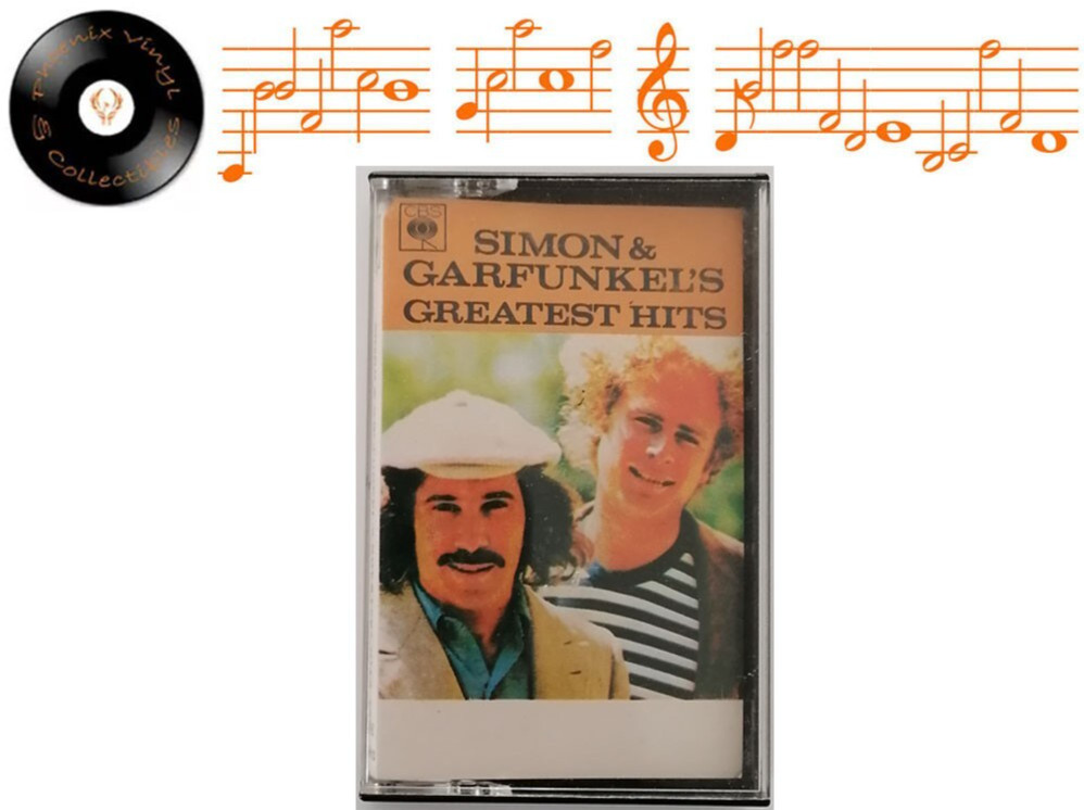 Simon & Garfunkel's Greatest Hits Cassette Tape Album - VG+