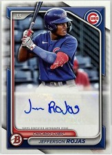 2024 Bowman - Paper Prospect Retail Autographs #PPRA-JR Jefferson Rojas (AU, RC)