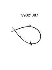 GENUINE HANDBRAKE CABLE ASTRA J LEFT  39021887