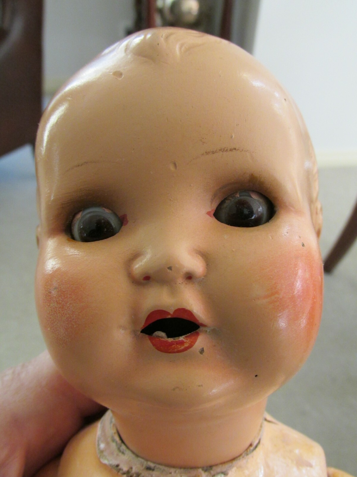 Antique German Composition Doll Germany 0360 eBay