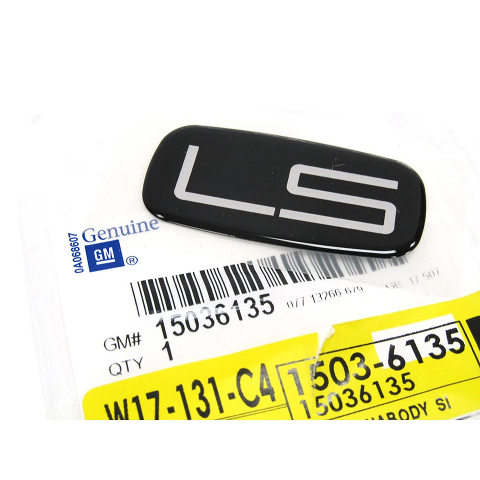 OEM NUEVO LS Cuerpo Lateral Emblema Insignia Borde 99-07 Tahoe Suburban Silverado 15036135 Foto 2 de 3